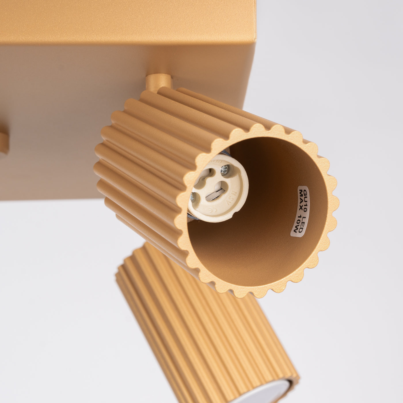 Oslo 4 gold ceiling light 