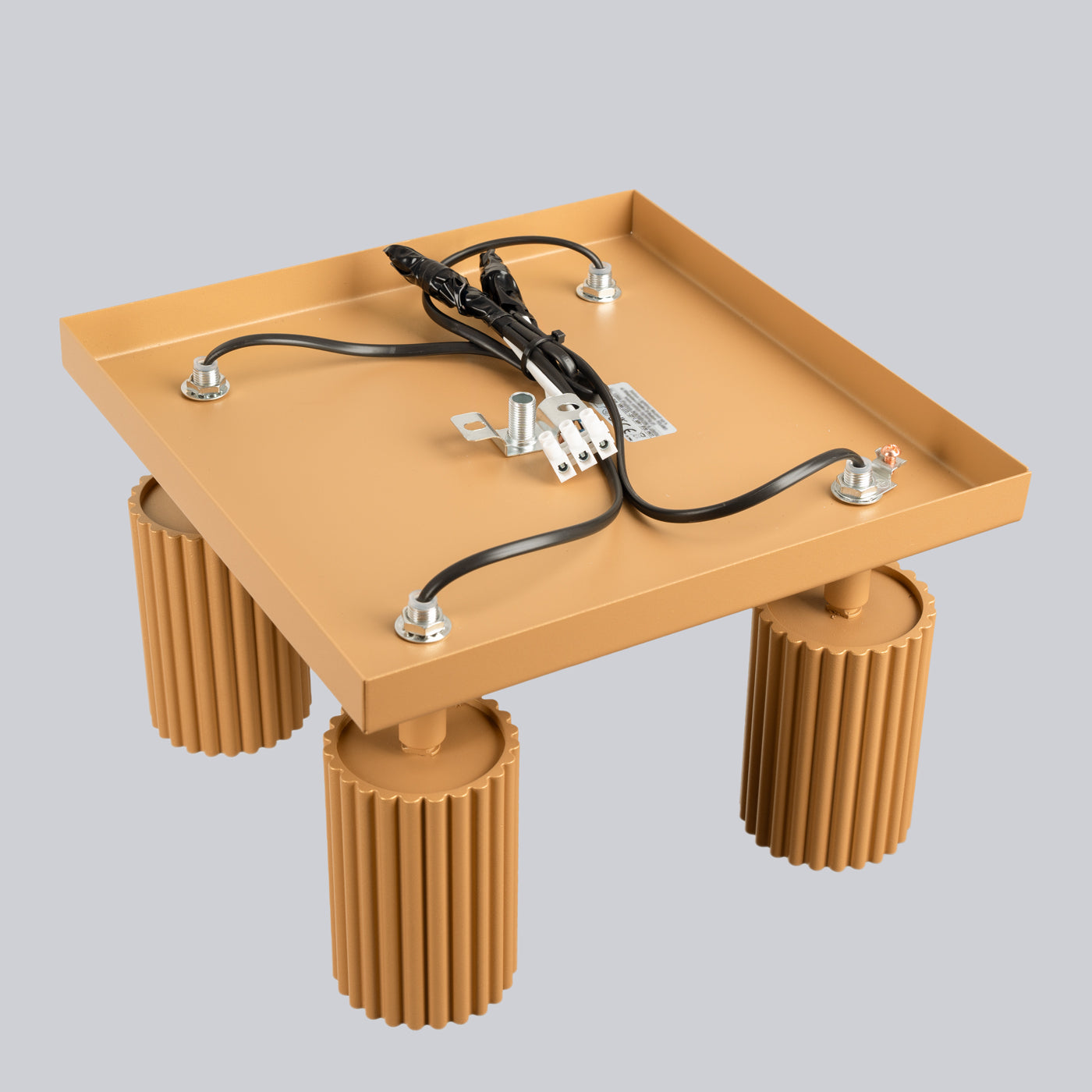 Oslo 4 gold ceiling light 