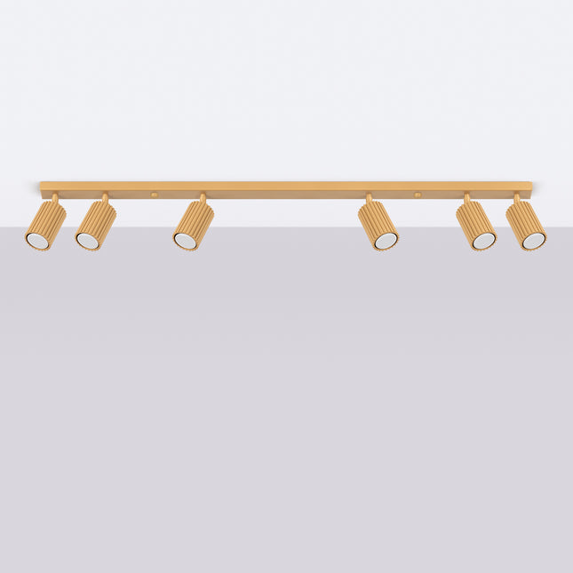 Deckenleuchte Oslo 6L gold