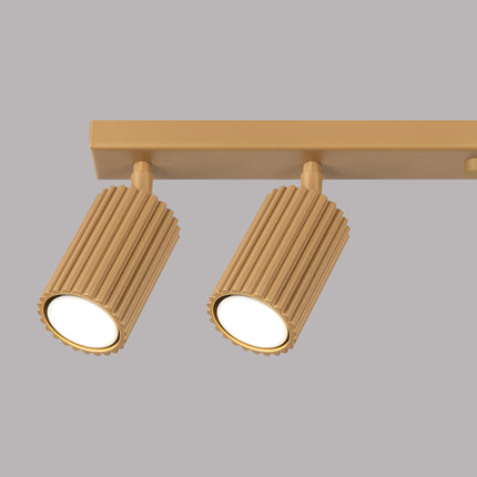 Oslo 6L gold ceiling light 