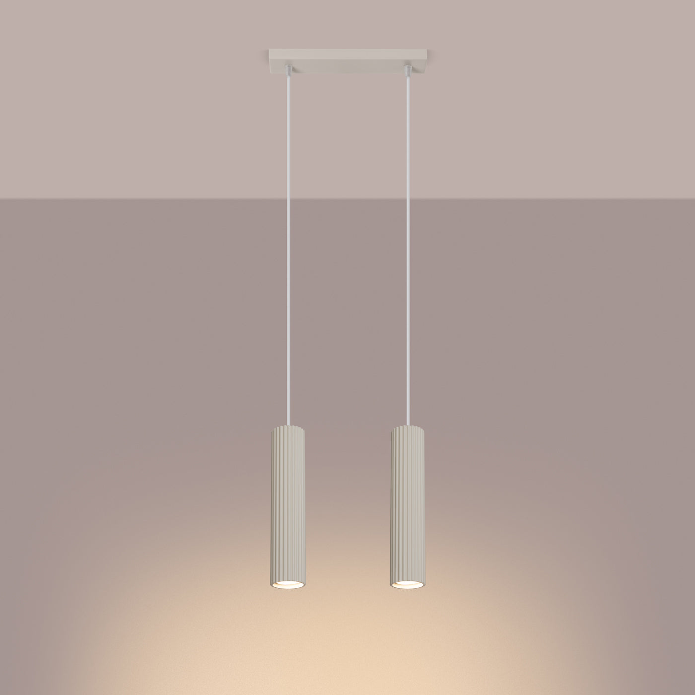 Lampe Suspendue Oslo 2 beige