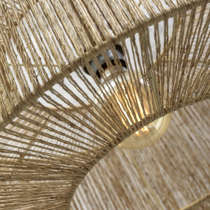 Iguazu Stehlampe Jute und natürlicher Bambus 218 cm