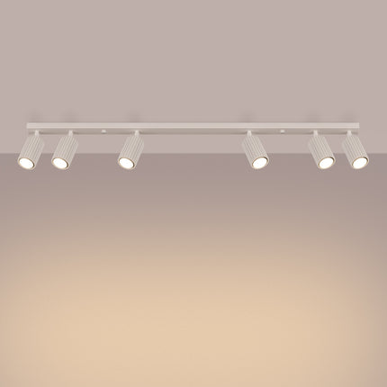 Oslo 6L beige ceiling light 