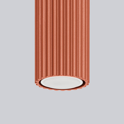 Oslo 30 red ochre ceiling light