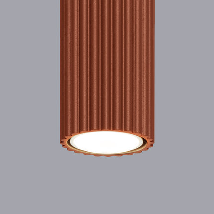 Oslo 30 red ochre ceiling light