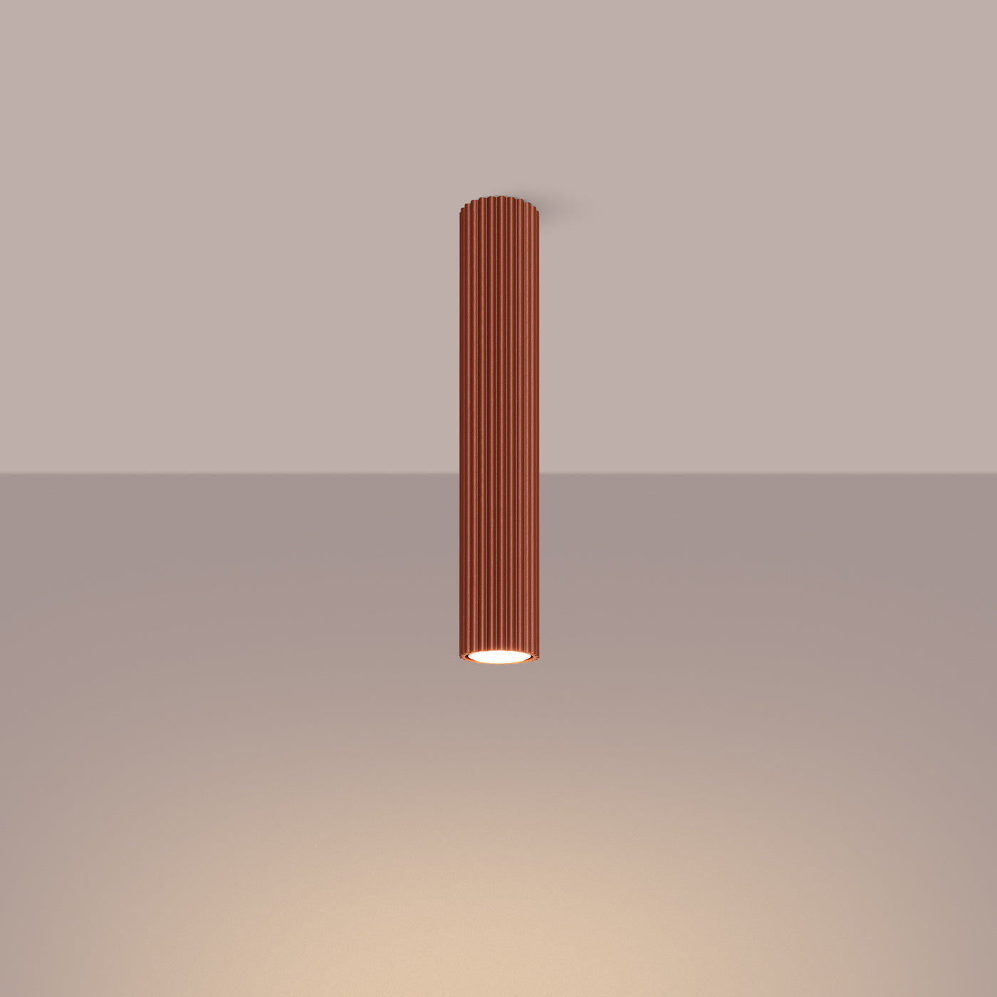 Plafonnier Oslo 40 rouge ocre