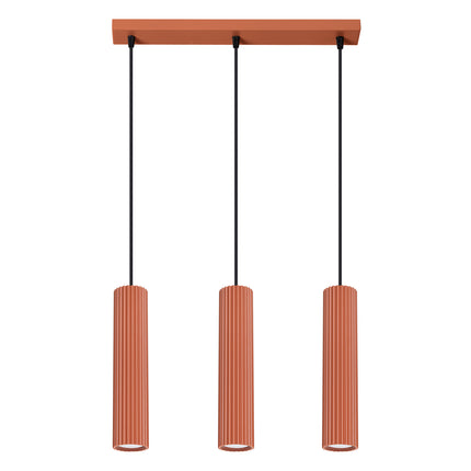 Oslo 3L Hanging Lamp, Ochre Red 