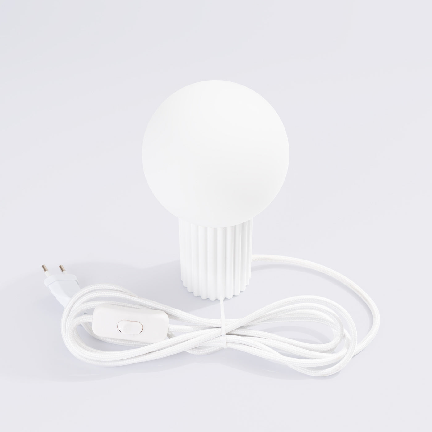 Lampe à poser Halo blanche