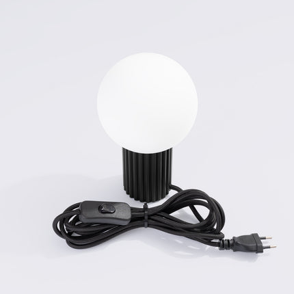 Lampe à Poser Halo Noire