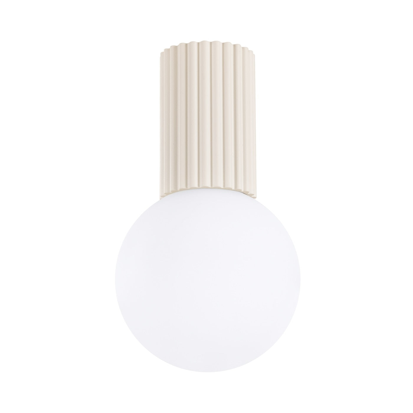 Plafonnier Halo beige IP44