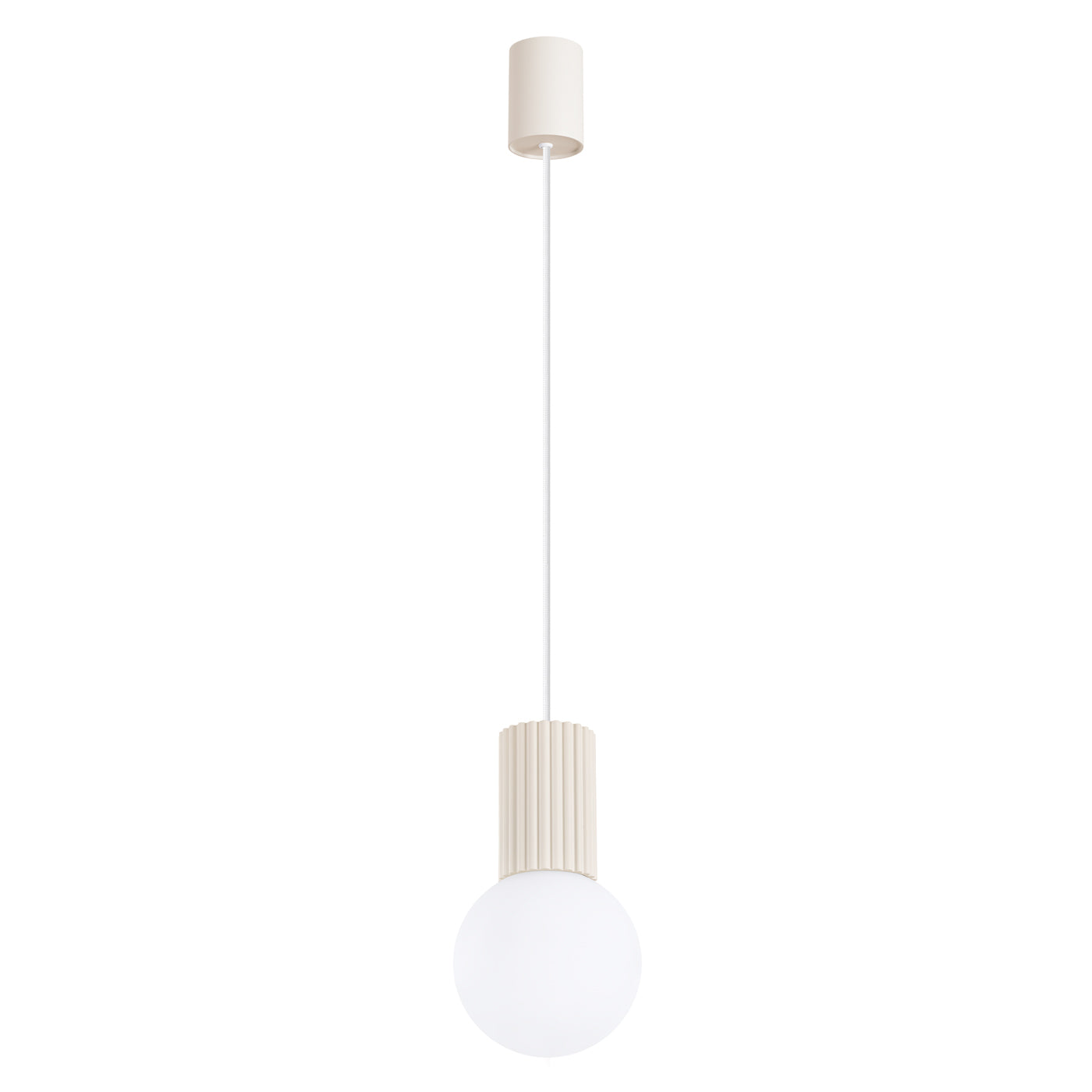 Suspension Halo 1 beige