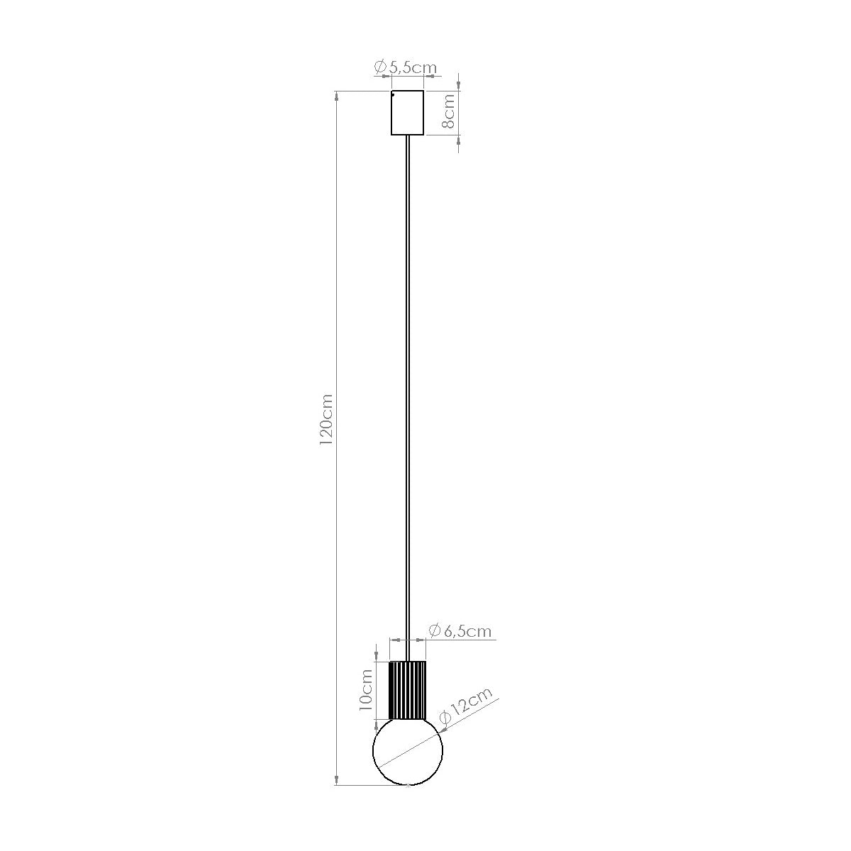 Suspension Halo 1 beige