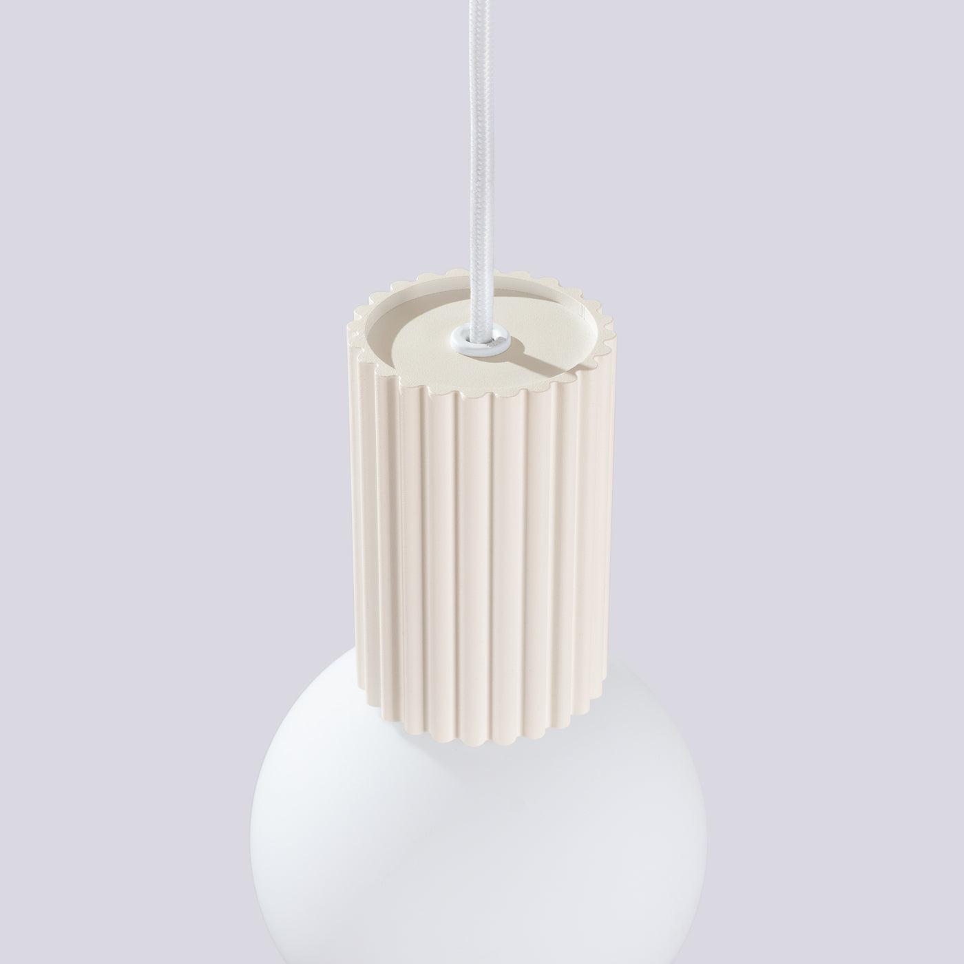 Suspension Halo 1 beige