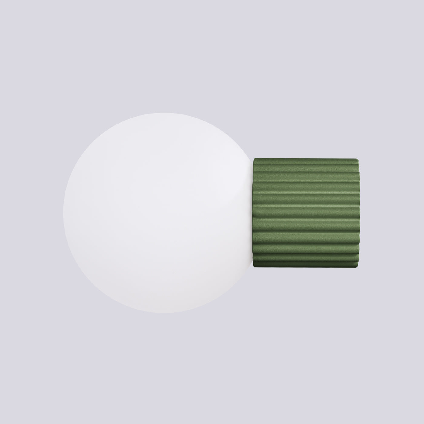 Applique Halo vert olive IP44
