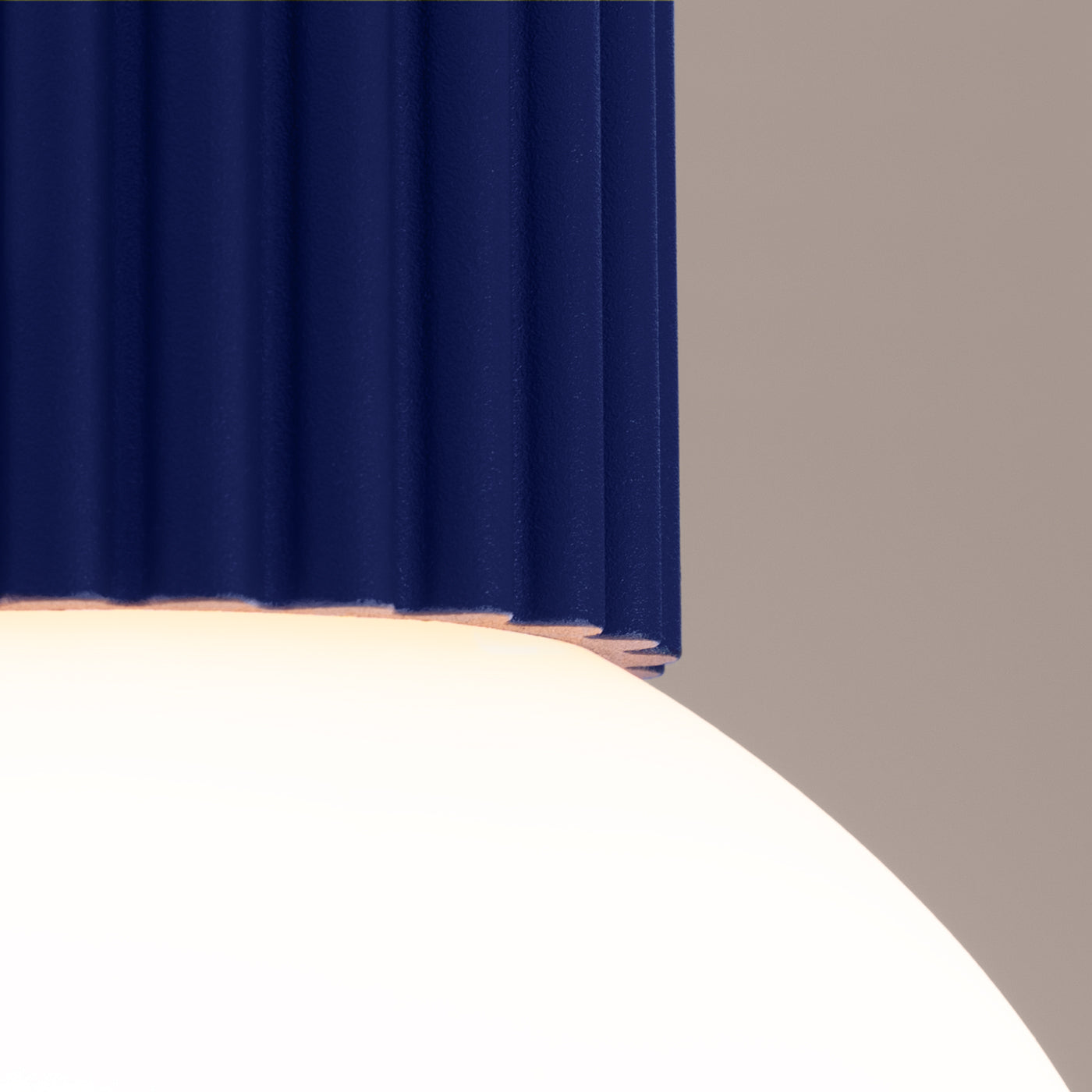 Plafonnier Halo ultramarine IP44