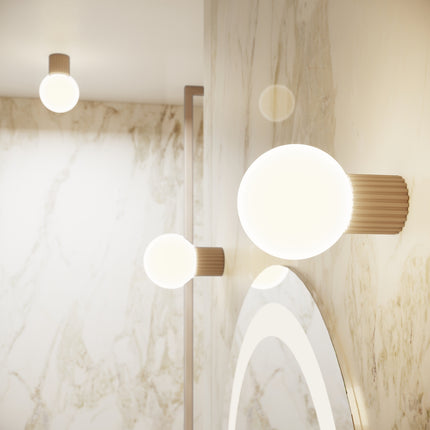 Deckenleuchte Halo Taupe IP44