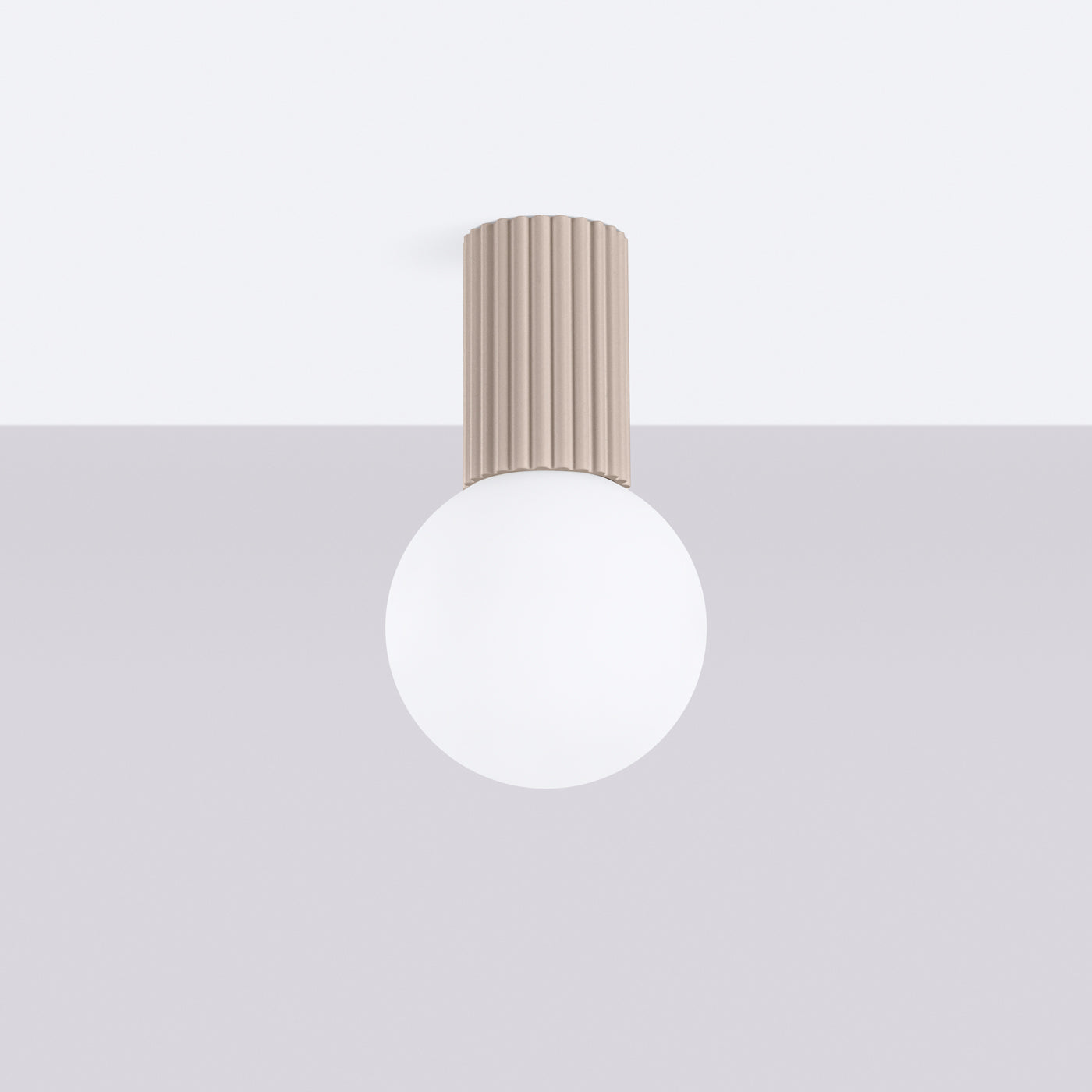Deckenleuchte Halo Taupe IP44