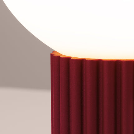 Halo Burgunder Tischlampe