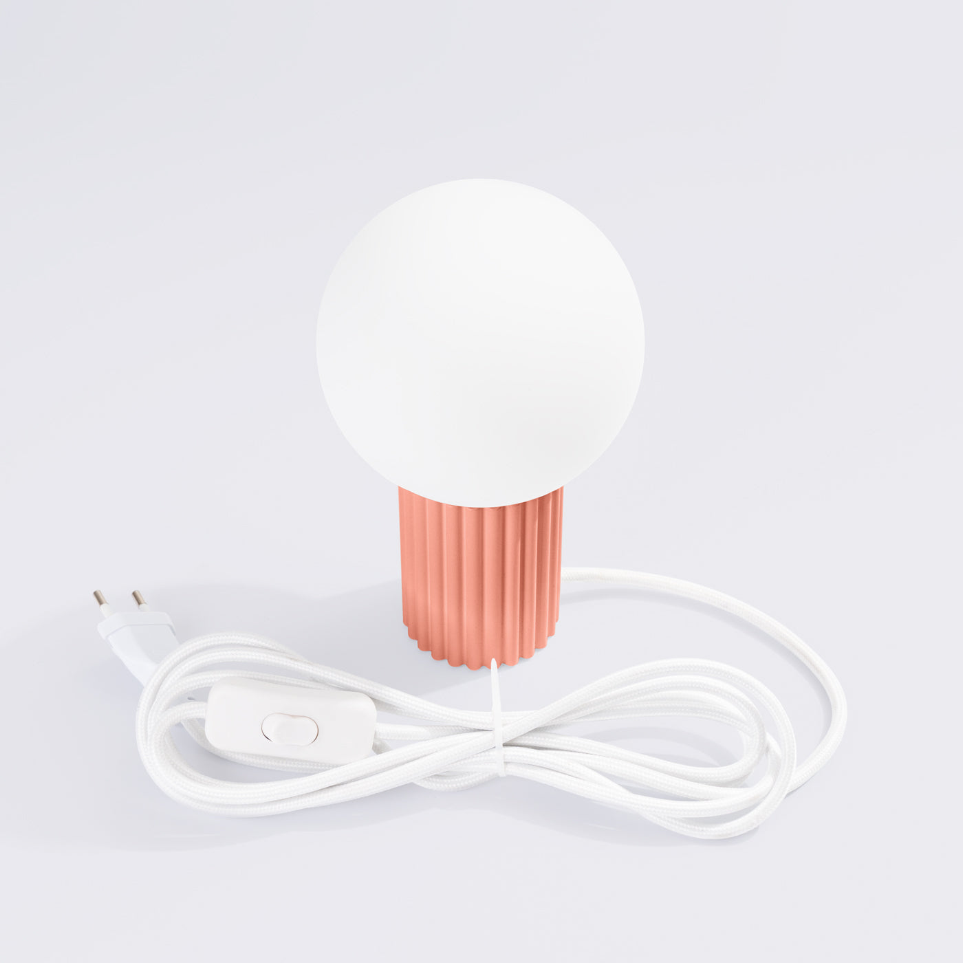 Lampe à poser Halo pêche