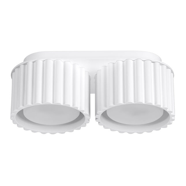 Plafonnier AURA 2 blanc Gx53