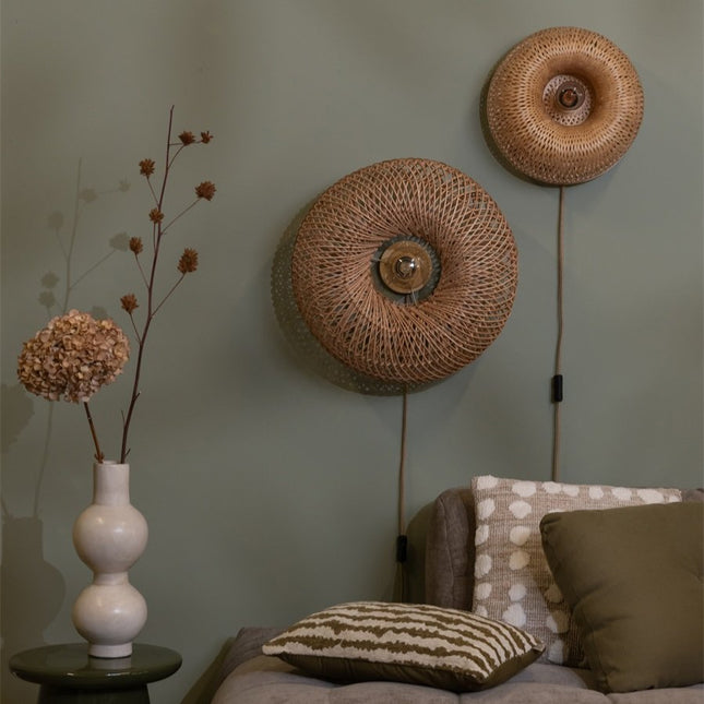 Applique Murale Barbados Bambou Naturel 35 cm