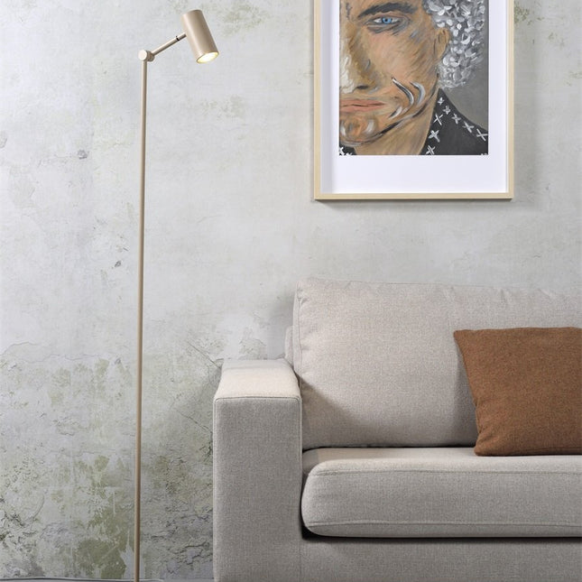 Lampadaire Montreux Fer Sable LED 134 cm