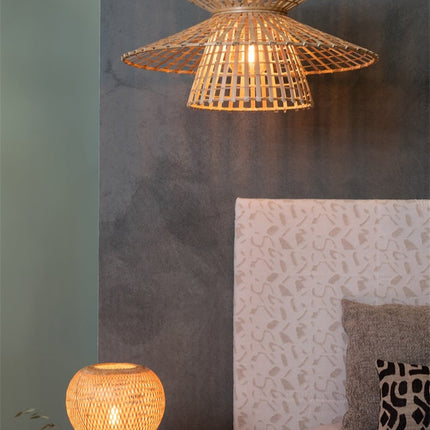 Lampe de Table Barbados Bambou Naturel 25 cm