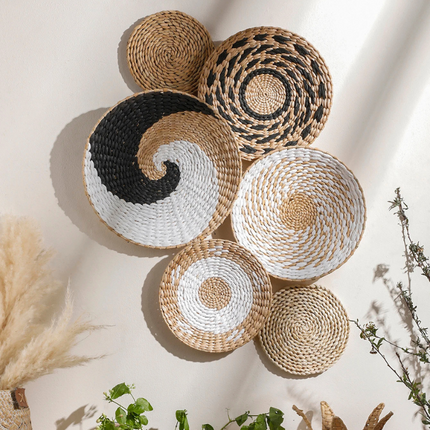 Handmade Rush Wall Decorations
