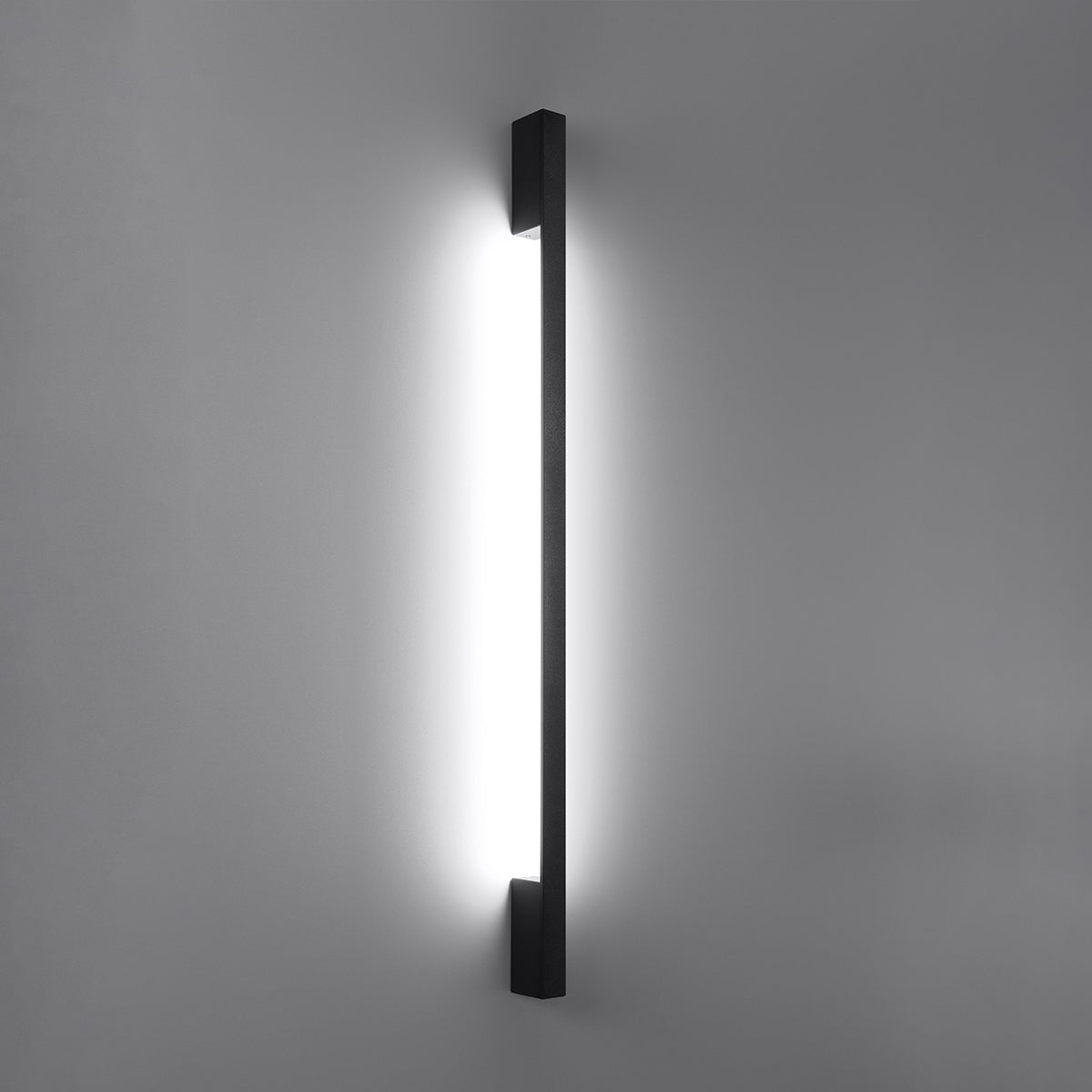 SAPPO M black 4000K wall light