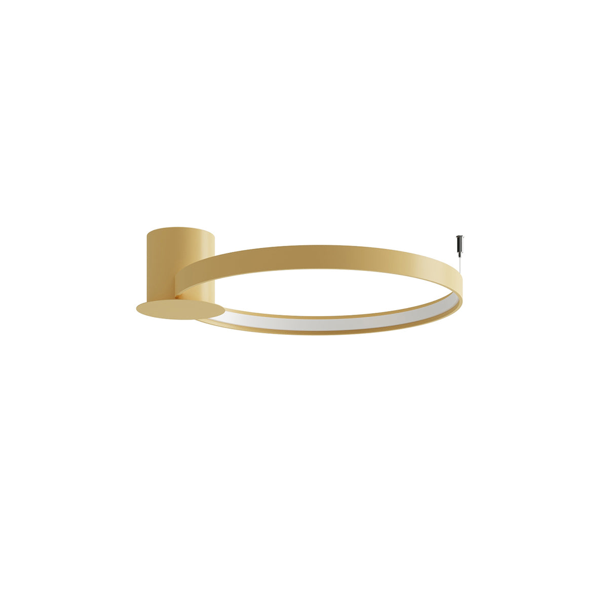 Deckenleuchte Ring Solis 55 gold LED 3000K