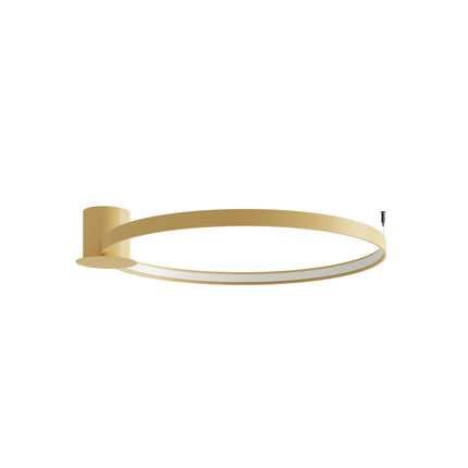 Ceiling light Ring Solis 78 gold LED 3000K
