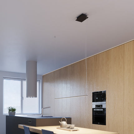 Suspension Ligne Minimaliste 120 LED 3000K