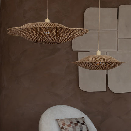 Suspension Madura Bambou Naturel et Brun