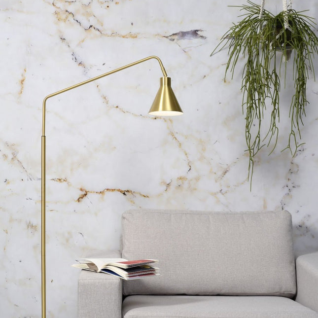 Lampadaire Lyon Fer Doré 153 cm