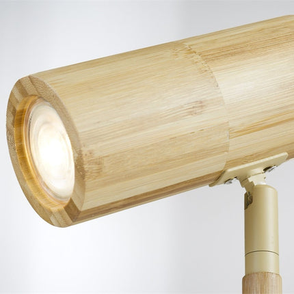 Lampadaire Java Bambou Naturel LED
