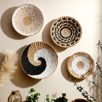 Handmade Rush Wall Decorations