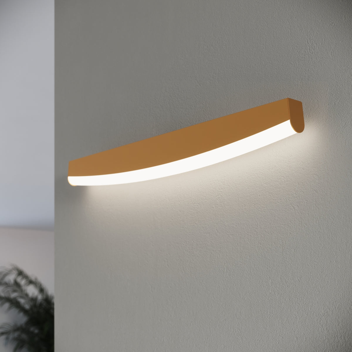 Applique Barre LED Doré Murale 3000K