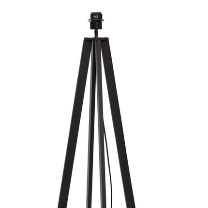 Java Stehleuchte 4 schwarze Bambusbeine 175 cm