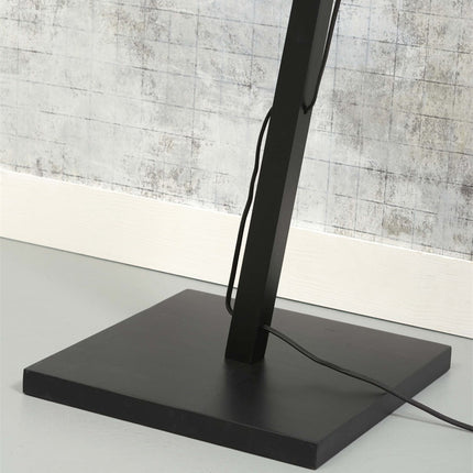 Lampadaire Ibiza Bambou Noir 150 cm