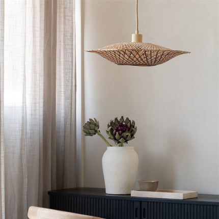 Suspension Madura Bambou Naturel et Brun