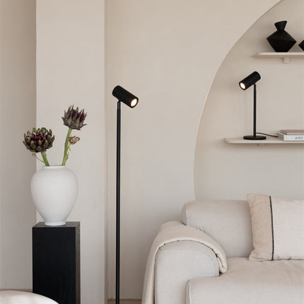 Lampe de Table Java Bambou Noir LED
