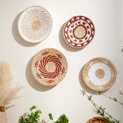 Handmade Rush Wall Decorations