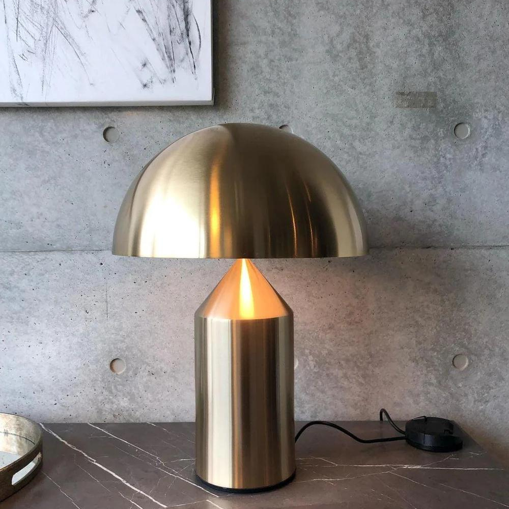 Mushroom Metal Table Lamp