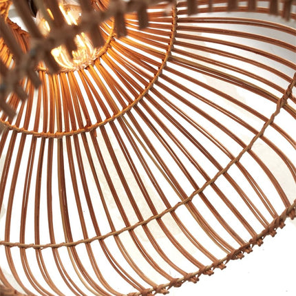 Kalahari Pendelleuchte aus natürlichem Rattan, 32 cm