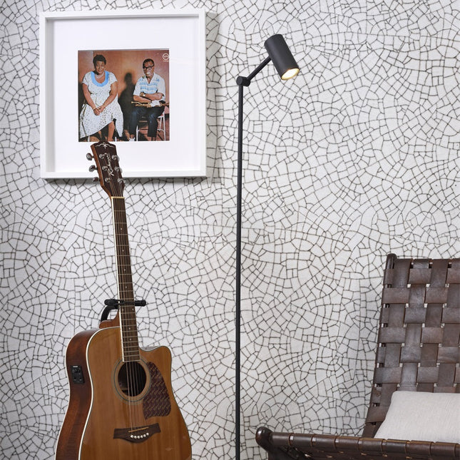 Lampadaire Montreux Fer Noir LED 134 cm