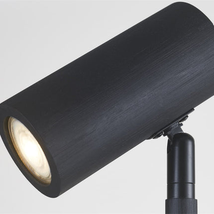 Lampadaire Java Bambou Noir LED