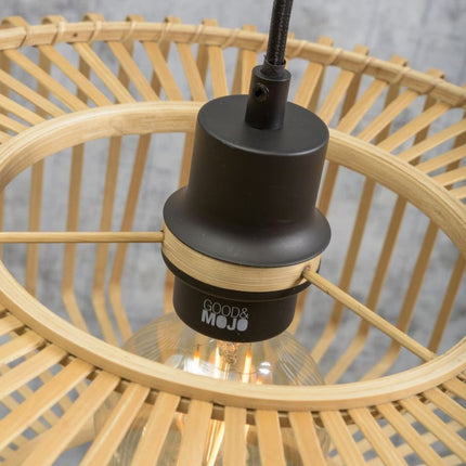 Bromo Stehlampe aus natürlichem Bambus, 218 cm