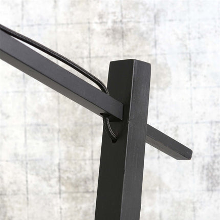 Lampadaire Merapi Bambou Noir 150 cm