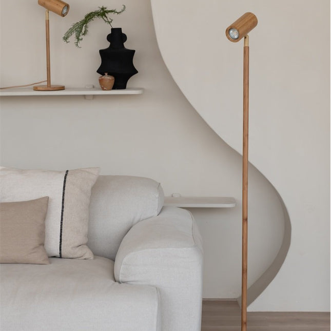Lampadaire Java Bambou Naturel LED