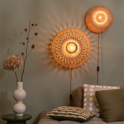 Applique Murale Barbados Bambou Naturel 35 cm